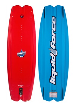 Liquid Force Remedy Ltd. Heritage Boat Wakeboard, 138 Red Blue 2021