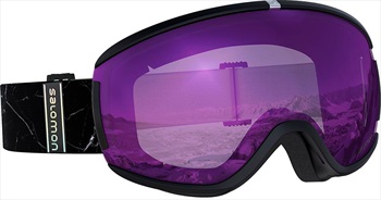Salomon Ivy Ruby Women's Snowboard/Ski Goggles, S/M Black Marble