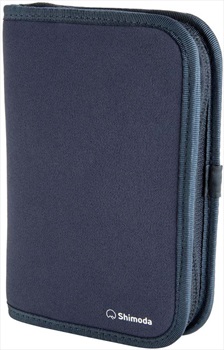 Shimoda Passport Wallet, Black/Blue