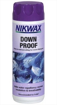 Nikwax Down Proof Clothing Waterproofer, 300ml White