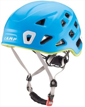 CAMP Storm Rock Climbing Helmet, 48-56cm, Blue/Green