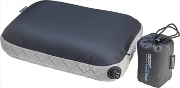 Cocoon Air Core Pillow Inflatable Carry-On Pillow, Smoke/Charcoal