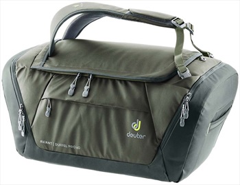 Deuter Aviant Duffel Pro 60 Travel Holdall Carry Bag, 60L Khaki-Ivy