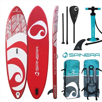 Spinera Superventure ISUP Paddleboard Package, 10ft 6in Red 2021