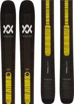 Volkl Adult Unisex Confession Skis 179cm, Black/Yellow, Ski Only, 2020