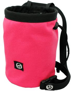 Charko Tube Rock Climbing Chalk Bag, Regular Fluo Pink