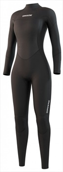 Mystic Star 5/3 Back Zip Full-suit Wetsuit Womens, S Black