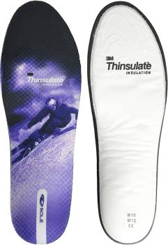 Sole CD Signature Thinsulate Ski Boot Thermal Insoles, UK 5 Purple