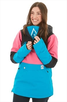 Wearcolour Homage Anorak Women's Snowboard/Ski Jacket, XS Enamel Blue