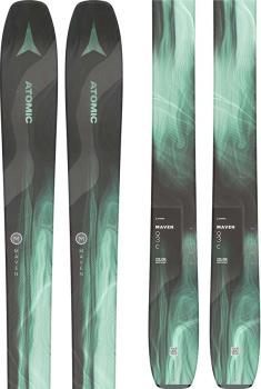 Atomic Maven 93 C Ski Only Women's Skis, 156cm Anthracite/Mint