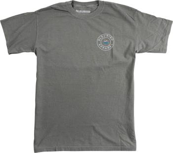 Bleubird LTD Unisex Short Sleeve Cotton T-Shirt, M Graphite