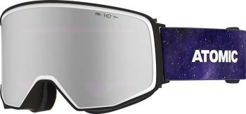 Atomic Four Q HD Silver Stereo Snowboard/Ski Goggles, L Space Chaos