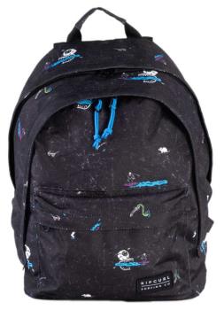 Ripcurl Double Dome BTS Backpack, 24L Black/Blue