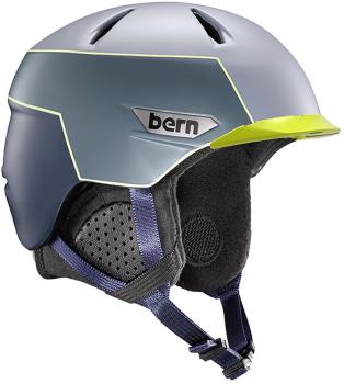 Bern Weston Peak Ski/Snowboard Helmet, M Slate Blue/ Green