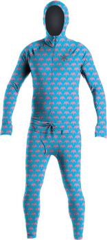 Airblaster Classic Ninja Suit Thermal Base Layer, L Turquoise Terry
