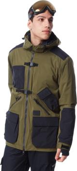 DC Operative Ski/Snowboard 45K Waterproof Shell Jacket, M Olive Night