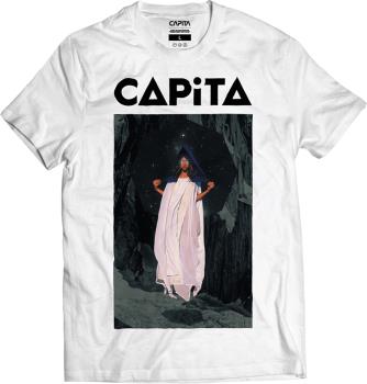 Capita D.O.A Cotton Short Sleeve T-Shirt, S White