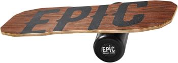 EPIC Balance Boards Wood Core Strength Balance Trainer, Dark Oak