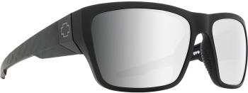 SPY Dirty Mo 2 HD Plus Grey/Silver Mirror Sunglasses, M/L Matte Black