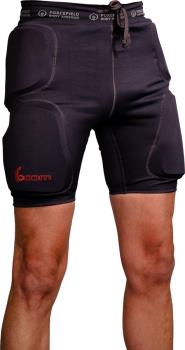 Forcefield Boom Body Armour Impact Shorts, S Titanium