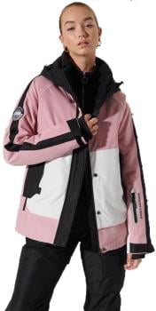 Superdry Freestyle Attack Women's Ski/Snowboard Jacket, UK 12 Pink