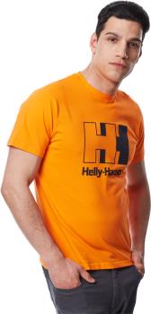 Helly Hansen Logo T-Shirt, M Blaze Orange