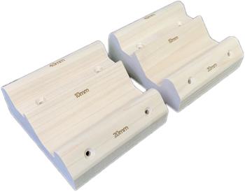 Lattice Triple Twins Fingerboard, Hangboard, O/S Wood