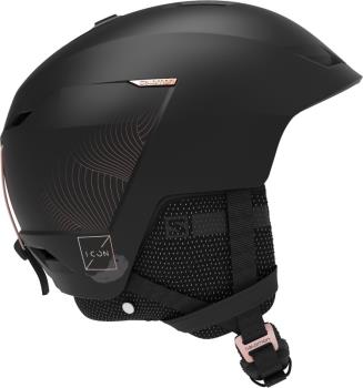 Salomon Icon LT C. Air Women's Snowboard/Ski Helmet, S Black