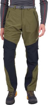 Montane Terra Pants Long Technical Softshell Trousers, L Kelp Green