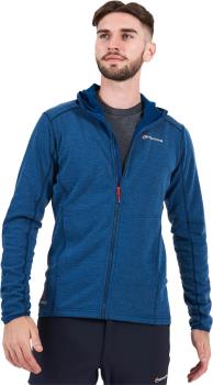 Montane Viper Hoodie Technical Hooded Fleece Jacket, S Narwhal Blue