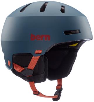 Bern Macon 2.0 MIPS Ski/Snowboard Helmet, M Matte Navy