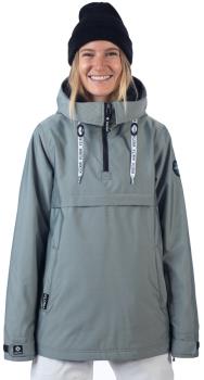 Nikita ECO-Hemlock Pullover Women's Snowboard/Ski Jacket, M Platinum
