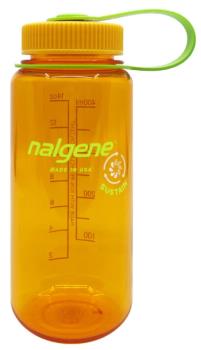 Nalgene Wide Mouth Tritan Sustain Water Bottle, 16oz 500ml Clementine