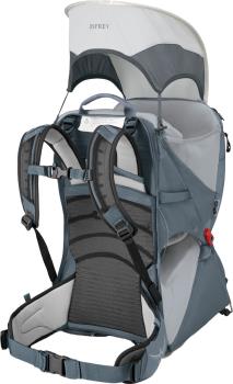 Osprey Poco LT TÜV GS Certified Child Carrier Backpack, Tungsten Grey