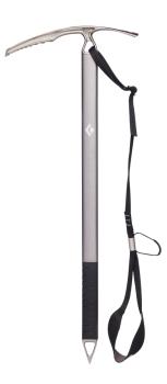 Black Diamond Raven Ice Axe With Grip Mountaineering Tool , 55cm Grey