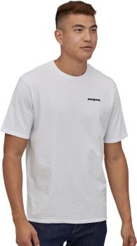 Patagonia P-6 Logo Responsibili-Tee Men's T-Shirt, XL White