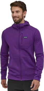 Patagonia R1 Air Full Zip Hoody Fleece Jacket, S Purple
