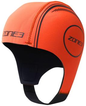 Zone3 Neoprene Under Chin Swim Cap, M Hi-Vis Orange
