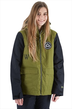 Westbeach Flux Women's Ski/Snowboard Jacket, L Combat Green