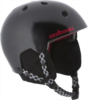 Sandbox Legend Snow Kid's Ski/Snowboard Helmet Metallic Racer