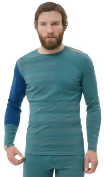 Ortovox 185 Rock‘N‘Wool Long Sleeve Merino T-Shirt, M Pacific Green