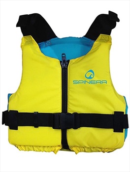 Spinera Waterpark Kayak SUP Nylon Buoyancy Vest, S-M Yellow Blue 2021