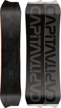 Capita The Asymulator Hybrid Camber Snowboard, 154cm 2022