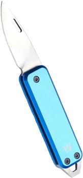 Whitby Knives Sprint EDC Folding Pocket Knife, Lagoon Blue
