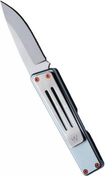 Whitby Knives Mint EDC Folding Pocket Knife, Titanium Grey
