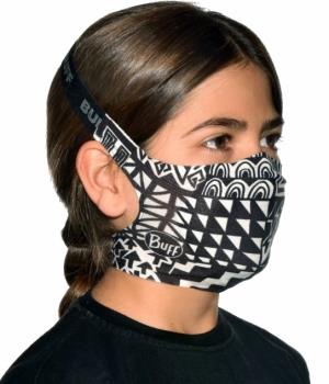 Buff Filter Kid's Protective Reusable Face Mask One Size Bawe Black