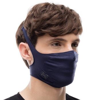 Buff Filter Protective Reusable Face Mask One Size Solid Night Blue