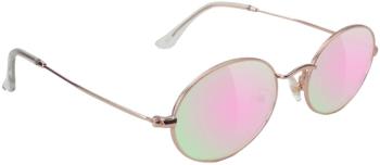 Glassy Sunhaters Stark Pink Mirror Lens Sunglasses, M Rose Gold