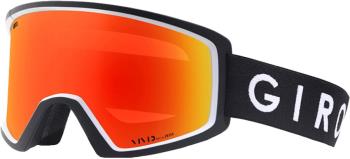 Giro Blok Vivid Ember Ski/Snowboard Goggles, L Black/White Core