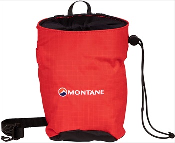 Montane Finger Jam Rock Climbing Chalk Bag, One Size Flag Red